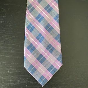 TIE: Chaps Lilac Plaid Tie